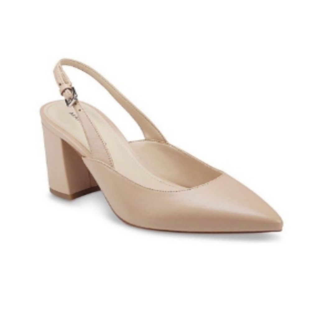 Marc Fisher Majer Nude Slingback ✨ Like New